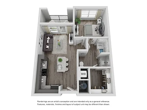 Floor plan A1HC