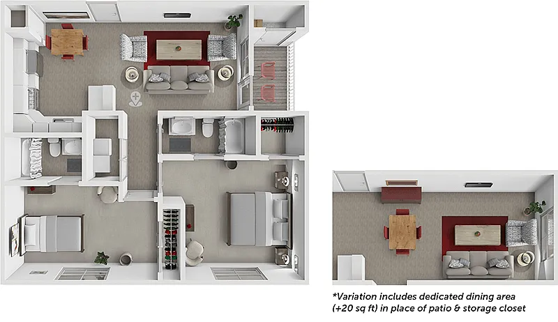 Floor plan The Hampton