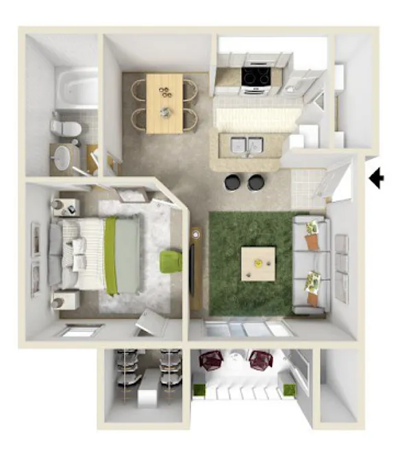 Floor plan A1