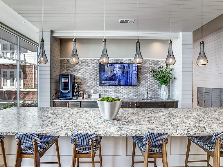 Resident Lounge with Chef's Kitchen