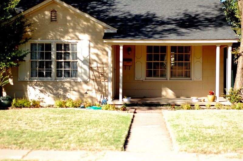 Front (south facing)