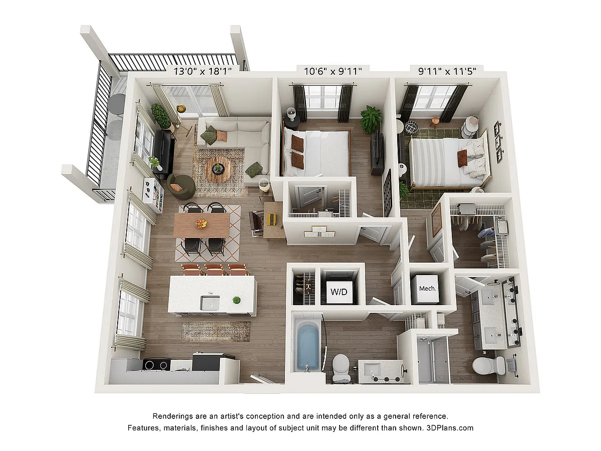 Floor plan B11