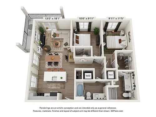 Floor plan B11