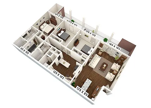 Floor plan The Winsford