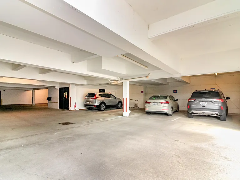Parking Garage with extra storage room