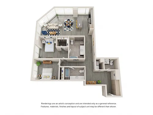 Floor plan B3