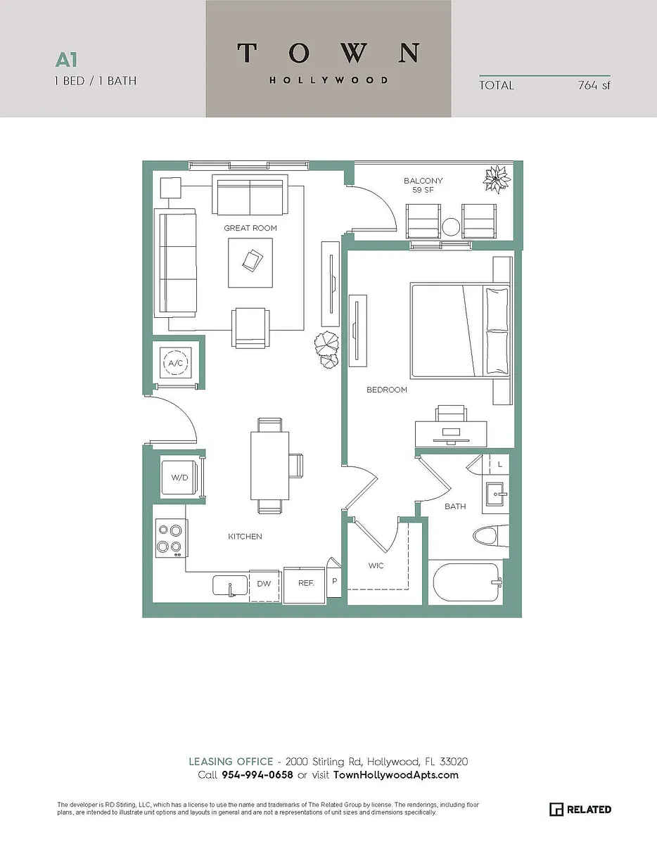 Floor plan A1