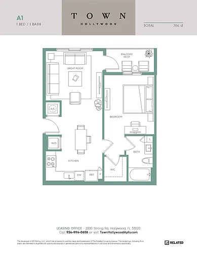 Floor plan A1