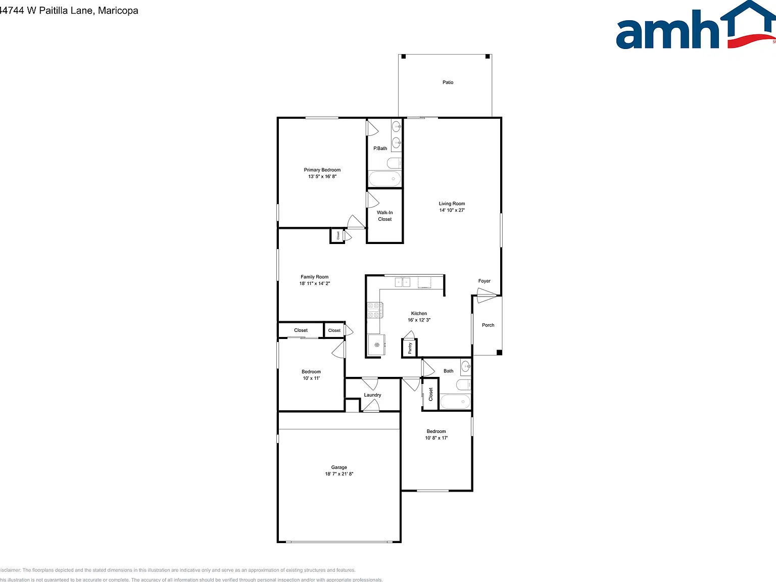 3 bed, 2.0 bath, 1633 sqft, $1,670 — Photo 2