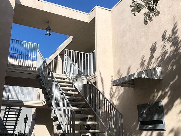 Stairs to unit door