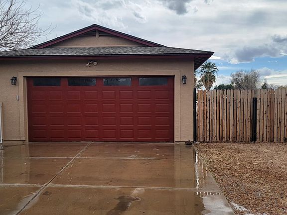 Large 23x39 detached garage with opener. RV gate and parking