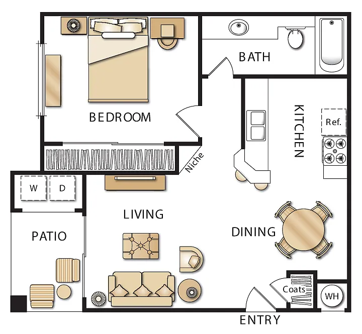 Floor plan Plan B