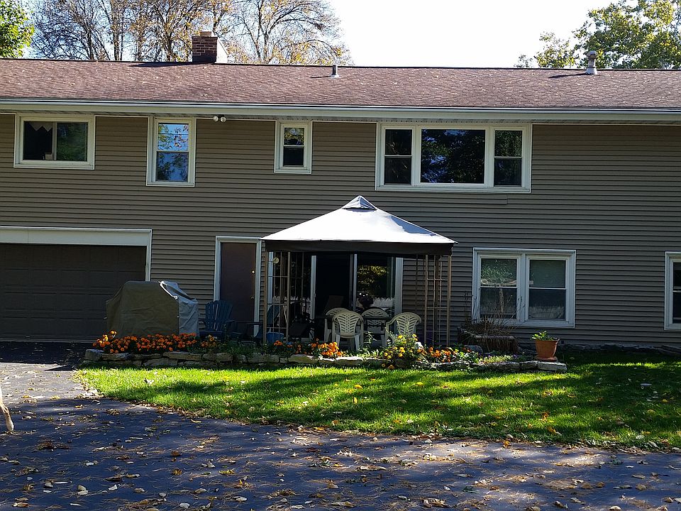 Rear of house.