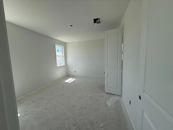 Construction progress - fourth bedroom