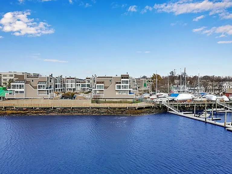 View from the harbor at Harbour Landing