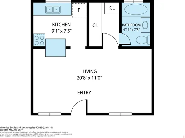 S10333, 10333 Santa Monica Blvd #10, Los Angeles, CA 90025