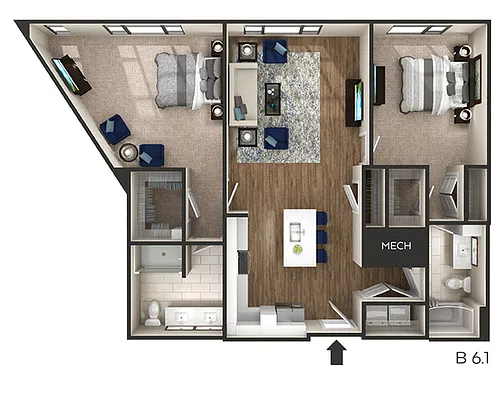 Floor plan Tiffany