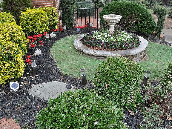 Front landscape