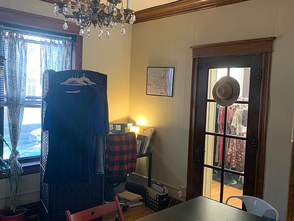 Large dining room with east facing windows, office/den is off of dining room