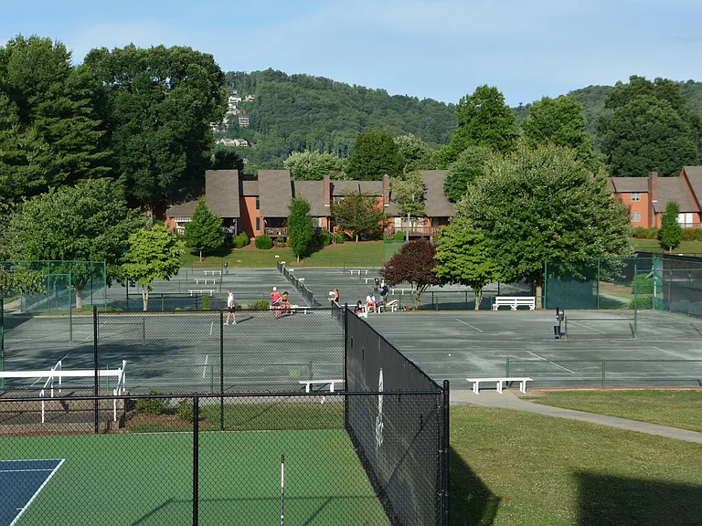 Convenient access to a plethora of indoor and outdoor tennis courts (membership required).