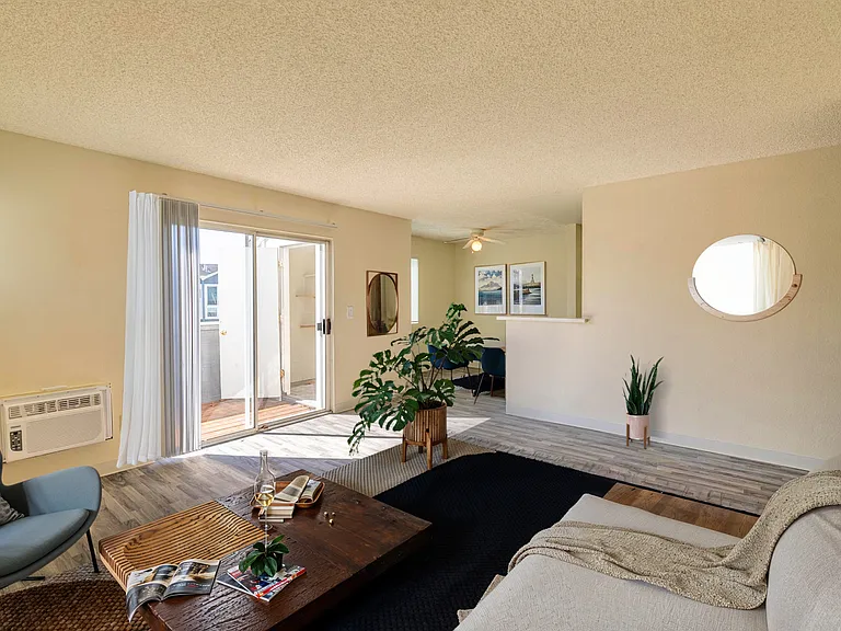 Light-filled living area with views and room to relax.