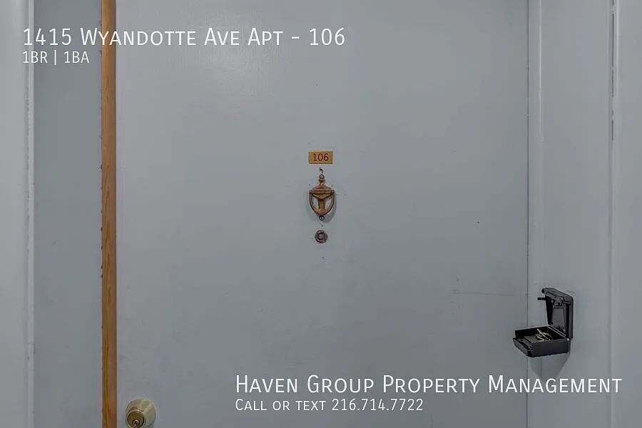 1415 Wyandotte Ave | Apt 106, Lakewood, OH 44107 - Spacious 1-bed 1-bath multi-family home! — Photo 3