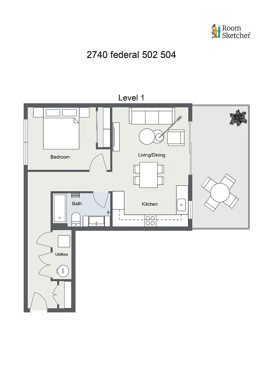 Floor plan 2740 - 502 504