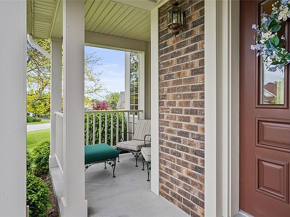 Sit and relax on the front porch.