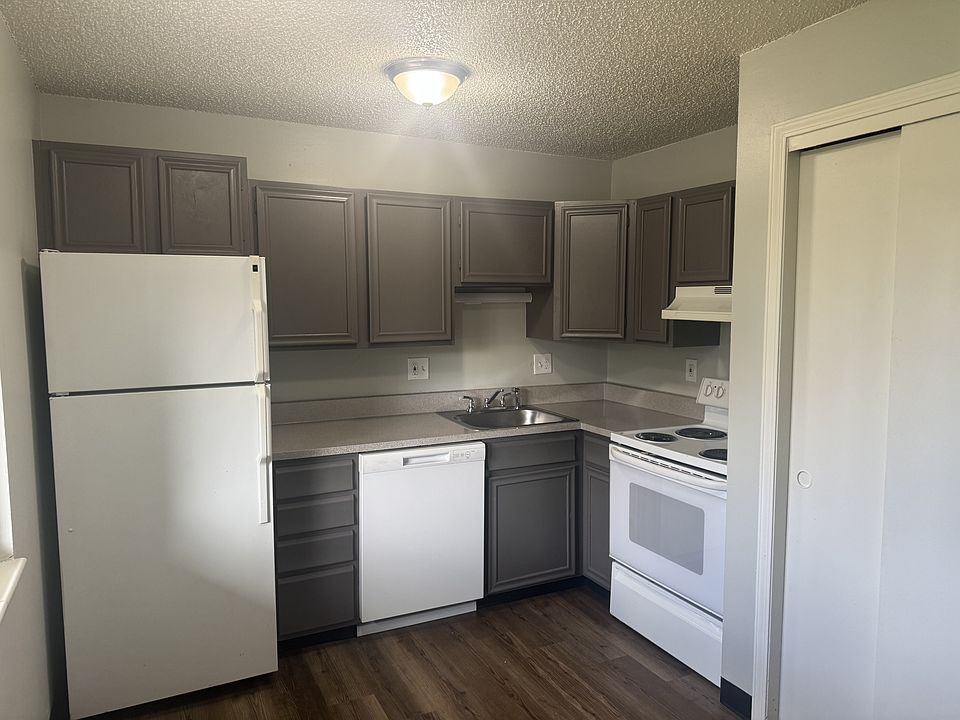 Kitchen features all appliances including dishwasher