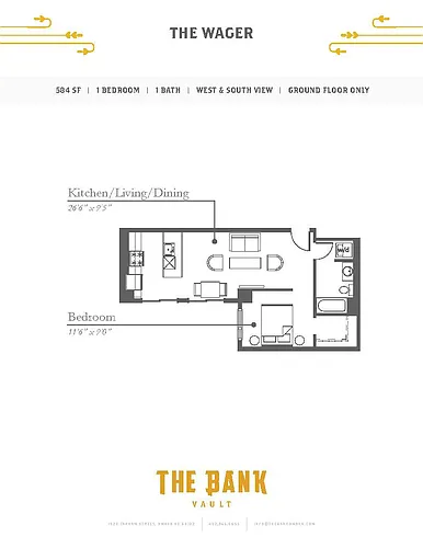 Floor plan The Wager