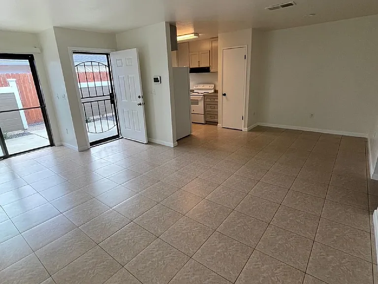 Front door living room/ dining room unit A
