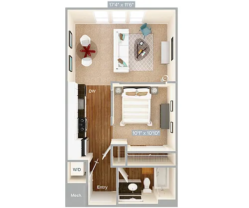 Floor plan S1-1-Var-576