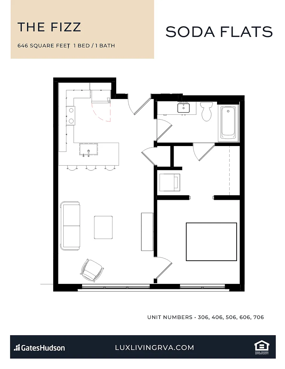 Floor plan The Fizz