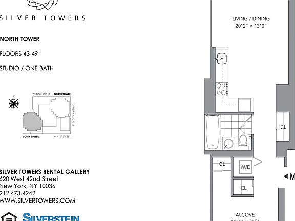 2nd image of 610 W 42nd St APT N45m