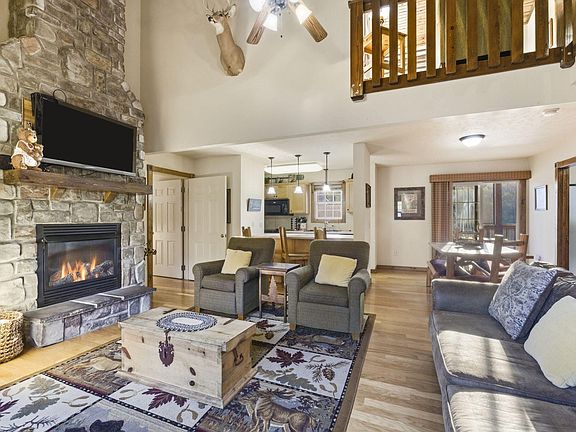 Or A cozy fireplace View