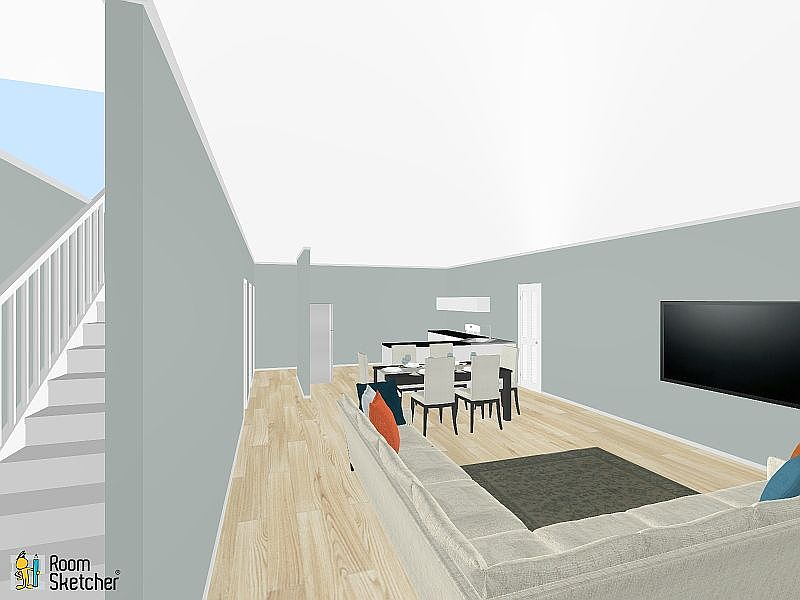 Rough render floorplan