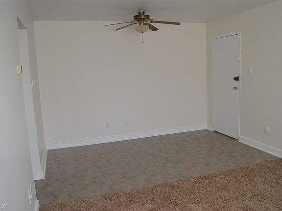 Living room and dining room