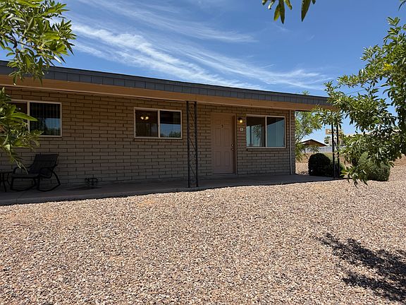 Front of apartment