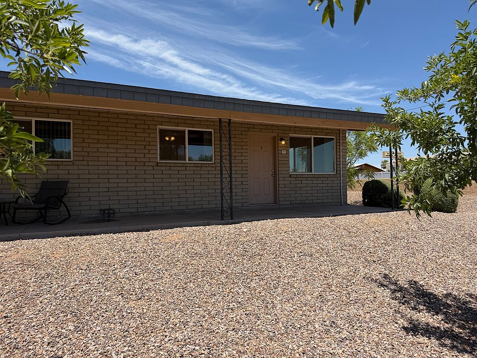 Front of apartment