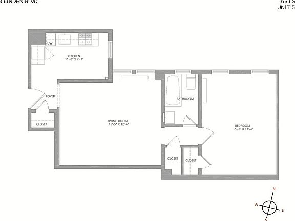 2nd image of 58 Linden Blvd APT 5D