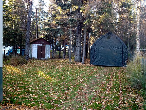 2nd Carport, storage shed