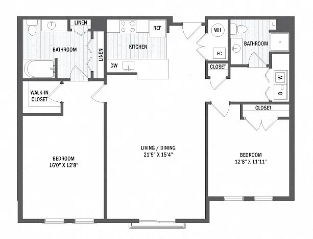 Floor plan B12 - Classic