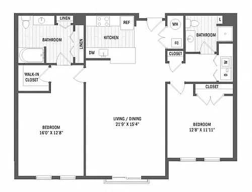 Floor plan B12 - Classic
