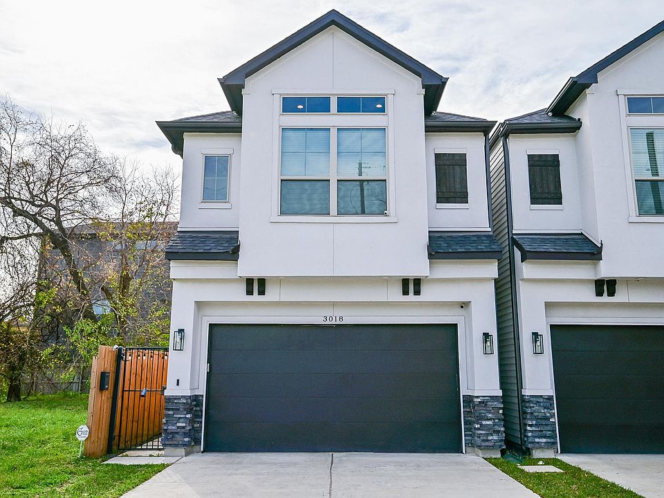2 story home with private driveway & fully gated private entrance.