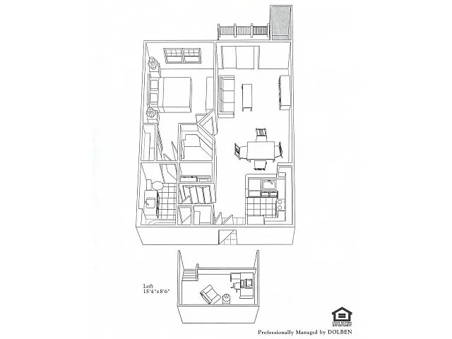 Floor plan Washington Loft