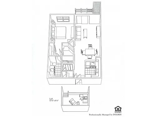 Floor plan Washington Loft