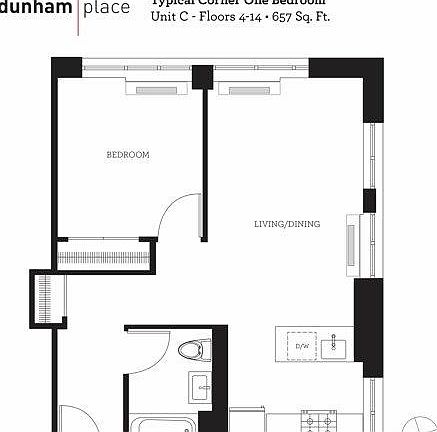 2nd image of 15 Dunham Pl APT 12C