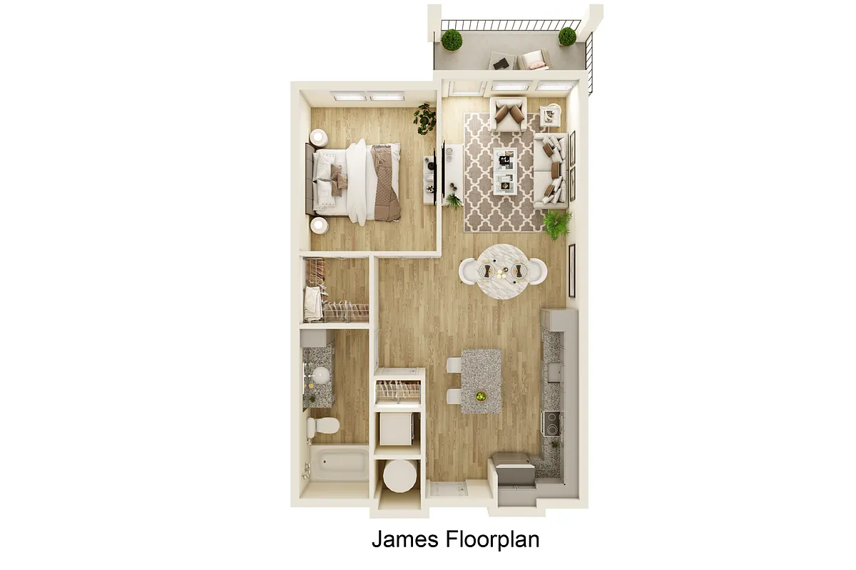 Floor plan James