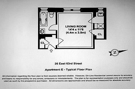2nd image of 26 E 63rd St APT 5E