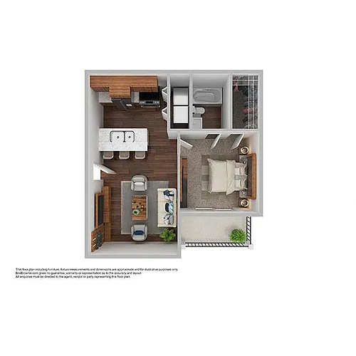 Floor plan The Harris